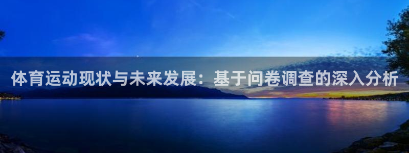 中山熊猫体育：体育运动现状与未来发展：基于问卷调查的深入分析