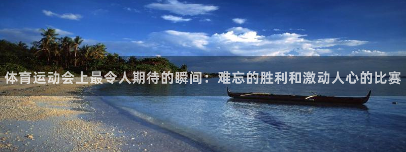 熊猫体育文化有限公司：体育运动会上最令人期待的瞬间：难忘的胜利和激动人心的比赛